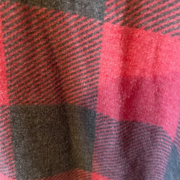 CY Plaid/Stripped Pink/Grey  Hoodie Size M - Picture 4 of 5